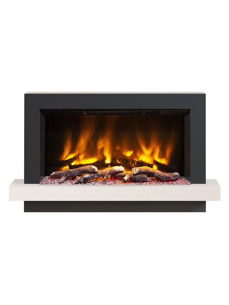 Be Modern Matt Cashmere Huxton Wall Mounted 41inch Electric Fire - Image 2 of 6