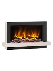 Be Modern Matt Cashmere Huxton Wall Mounted 41inch Electric Fire - Image 3 of 6