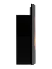 Be Modern Black Quatro Wall Mounted Electric Fire - Image 6 of 7