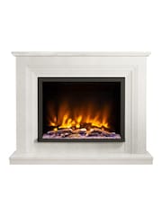 Be Modern Manila Micro Marble Cabrina Complete Electric Fireplace - Image 2 of 5