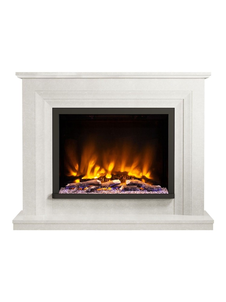 Be Modern Manila Micro Marble Cabrina Complete Electric Fireplace - Image 2 of 5