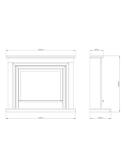 Be Modern Manila Micro Marble Cabrina Complete Electric Fireplace - Image 5 of 5