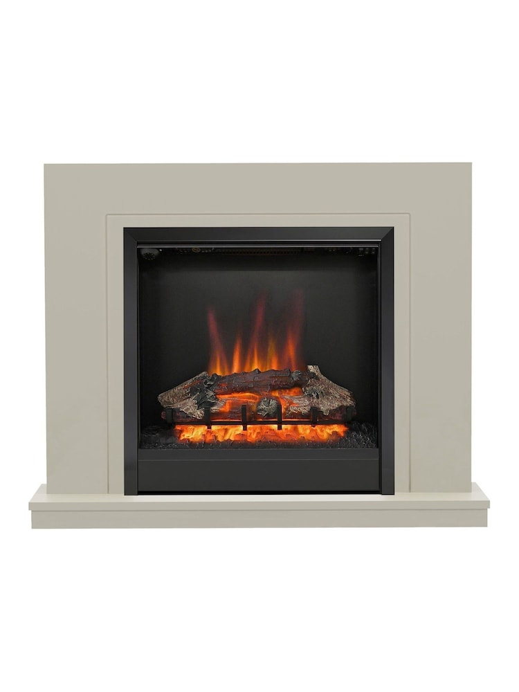 Be Modern Stone Colby Complete Electric Fireplace - Image 2 of 7 Be Modern Stone Colby Complete Electric Fireplace - Image 2 of 7