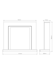 Be Modern Stone Colby Complete Electric Fireplace - Image 7 of 7