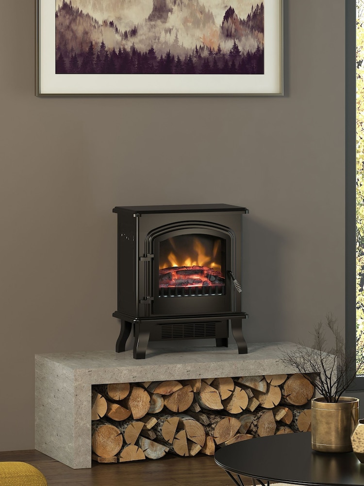 Be Modern Black Colman Freestanding Electric Stove - Image 2 of 7