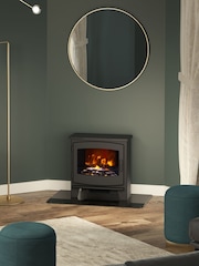 Be Modern Black Beacon Large Freestanding Electric Stove - Image 1 of 7