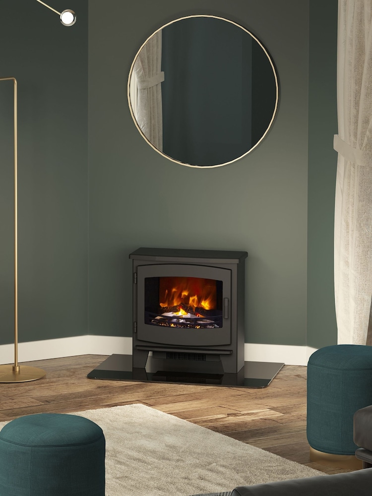 Be Modern Black Beacon Large Freestanding Electric Stove - Image 1 of 7