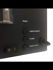 Be Modern Black Amari Wall Mounted Electric Fire - Image 6 of 8