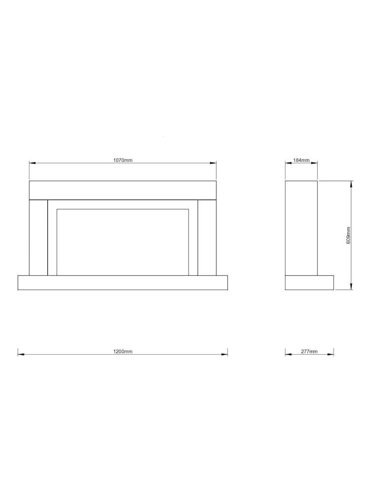 Be Modern Cashmere Vardo Wall Mounted 47inch Electric Fire - Image 6 of 6