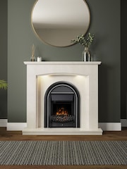 Be Modern Black Abbey Inset Electric Fire - Image 1 of 4