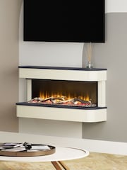 Be Modern Indigo Juliette Wall Mounted Electric Fire - Image 2 of 6
