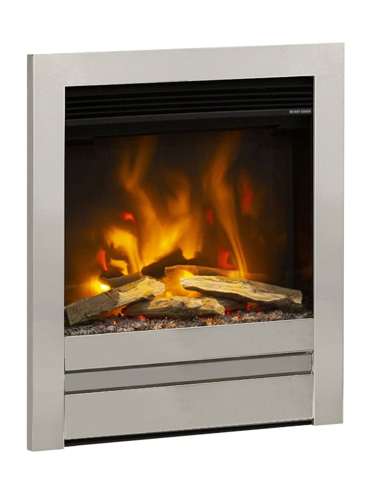 Be Modern Chrome Pryzm Edge 16inch Inset Electric Fireplace - Image 2 of 7