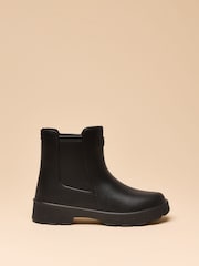 Joules Raindance Black Lightweight Ankle Wellies - Image 1 of 7