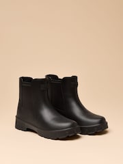 Joules Raindance Black Lightweight Ankle Wellies - Image 2 of 7