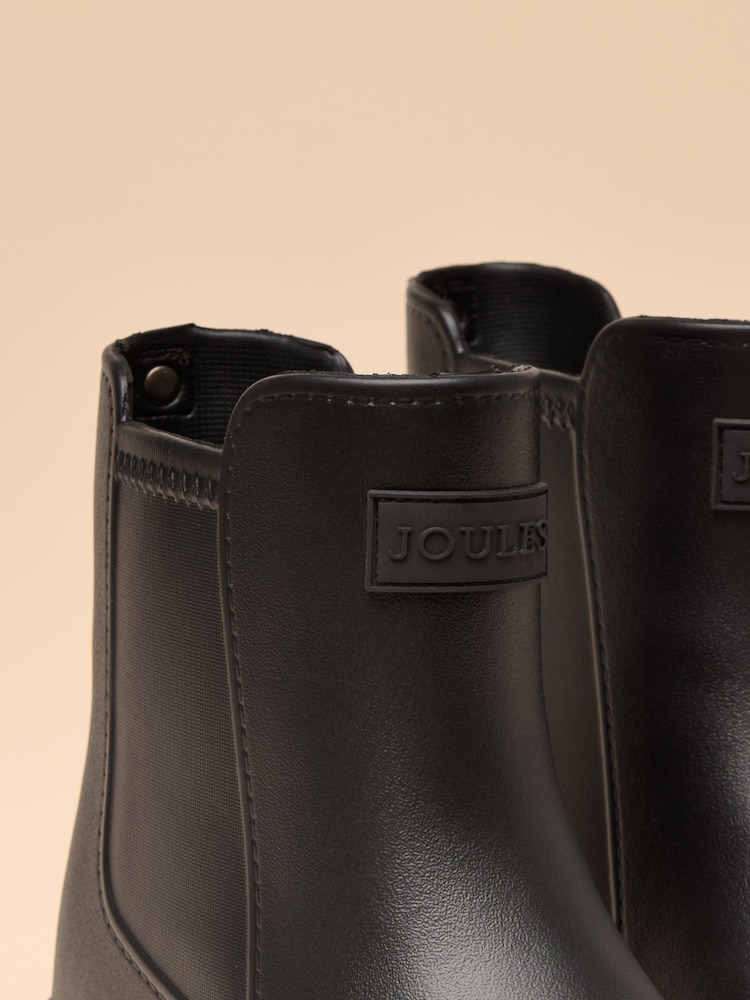 Joules Raindance Black Lightweight Ankle Wellies - Image 4 of 7