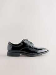 Charol negro - Zapatos de cordones de cuero - Imagen 2 de 5