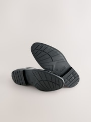 Charol negro - Zapatos de cordones de cuero - Imagen 3 de 5
