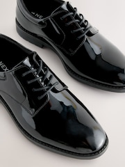Charol negro - Zapatos de cordones de cuero - Imagen 5 de 5