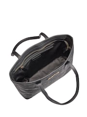 Valentino Bags Black Pansy Shopper - Image 5 of 5
