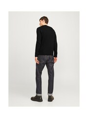 JACK & JONES Black Perfect Knit Sweatshirt - Image 2 of 5