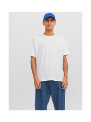 JACK & JONES White Under T-Shirts 3 Pack - Image 3 of 5