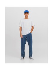 JACK & JONES White Under T-Shirts 3 Pack - Image 5 of 5