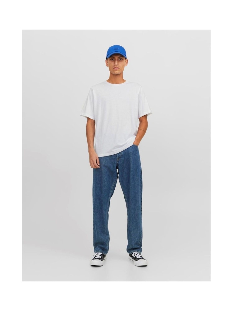 JACK & JONES White Under T-Shirts 3 Pack - Image 5 of 5