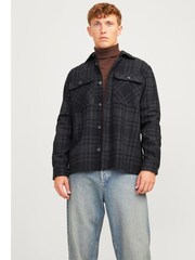 JACK & JONES Black Raymond Long Sleeve 100% Cotton Shirt - Image 1 of 5