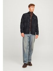 JACK & JONES Black Raymond Long Sleeve 100% Cotton Shirt - Image 4 of 5