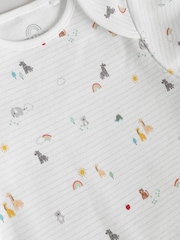 White Character 7 Pack Baby Short Sleeve Bodysuits 5 Pack - Image 13 of 14