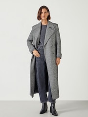 Hush Grey Campbell Sequin Coat - Image 1 of 5