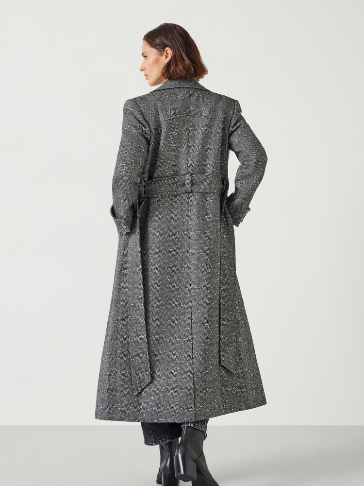 Hush Grey Campbell Sequin Coat - Image 2 of 5