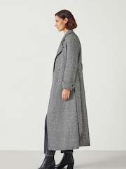 Hush Grey Campbell Sequin Coat - Image 3 of 5