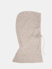 Hush Natural Kiara Knitted Hood Hat - Image 2 of 3