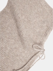 Hush Natural Kiara Knitted Hood Hat - Image 3 of 3
