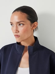 Hush Blue Blue Zanna Zip Up Sweatshirt - Image 2 of 5