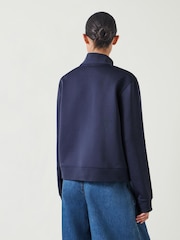 Hush Blue Blue Zanna Zip Up Sweatshirt - Image 3 of 5