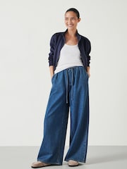 Hush Blue Blue Zanna Zip Up Sweatshirt - Image 4 of 5