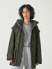 Hush Green Caden Utility Jacket - Image 1 of 5