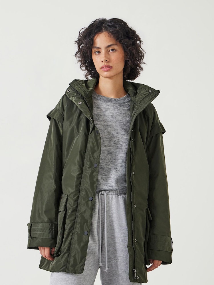 Hush Green Caden Utility Jacket - Image 1 of 5