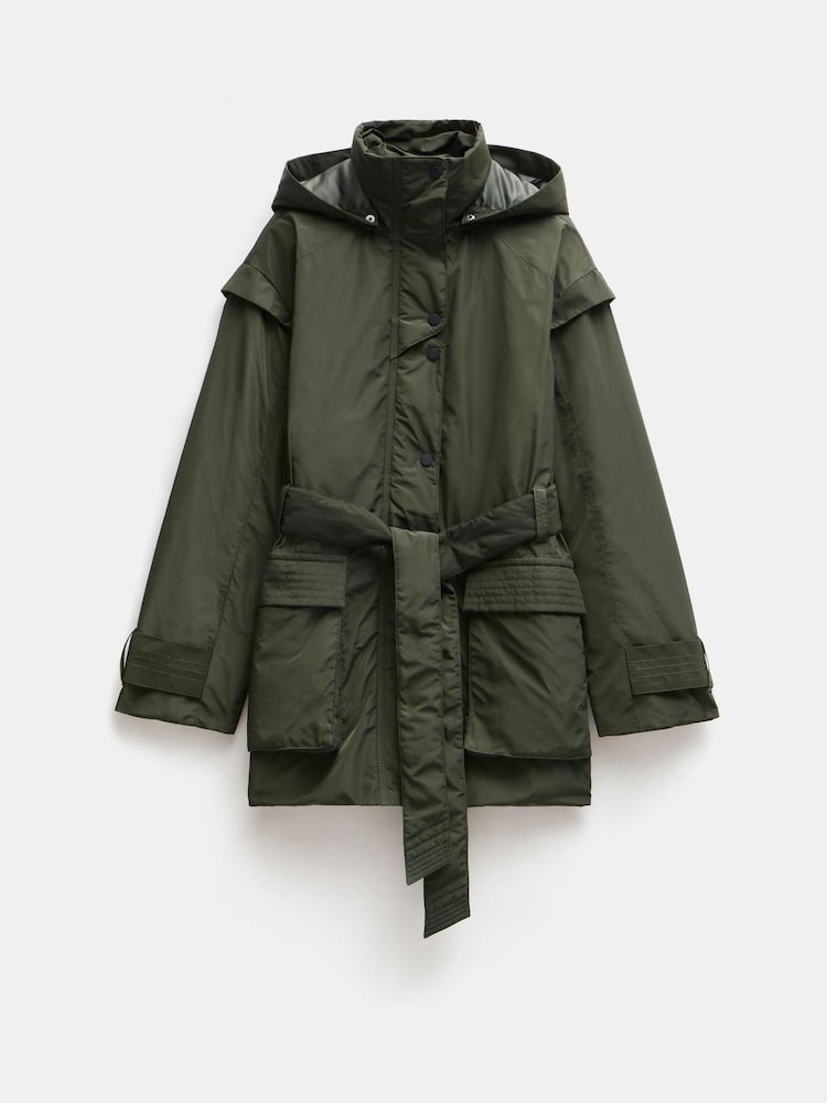 Hush Green Caden Utility Jacket - Image 5 of 5