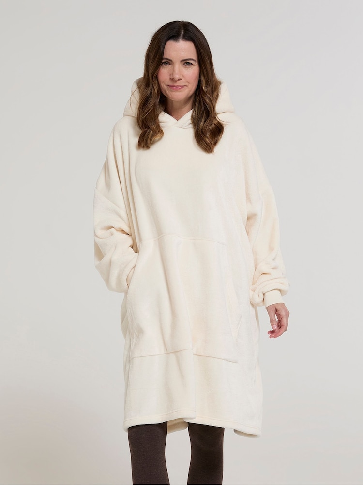 Mountain Warehouse Natural Womens Cosy Borg Hoodie - Image 1 of 9