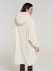 Mountain Warehouse Natural Womens Cosy Borg Hoodie - Image 3 of 9