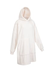 Mountain Warehouse Natural Womens Cosy Borg Hoodie - Image 6 of 9