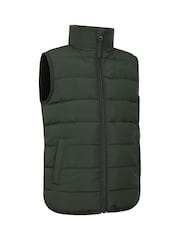 Mountain Warehouse Green Kids Rocko Water Resistant Padded Gilet - Image 2 of 6