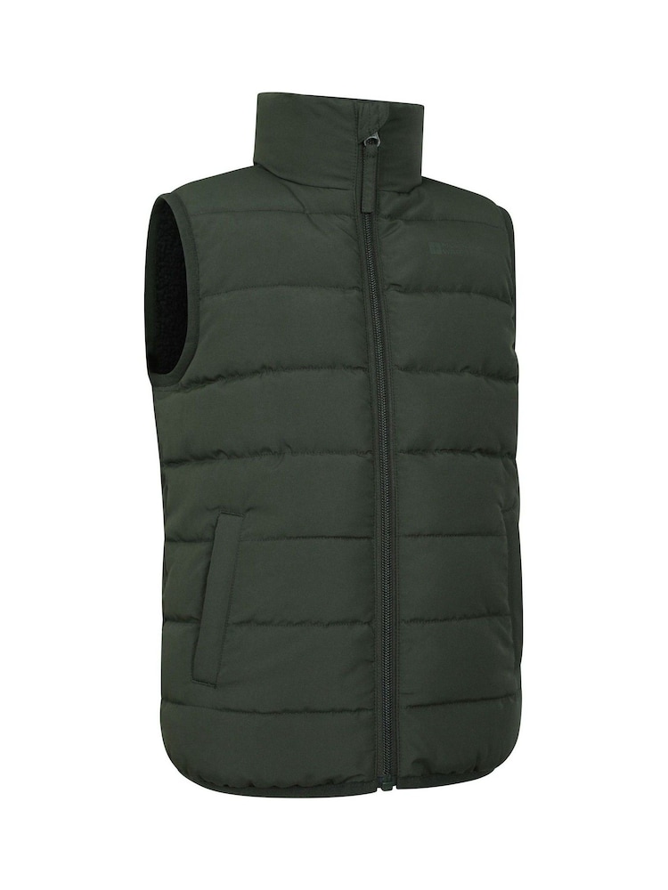 Mountain Warehouse Green Kids Rocko Water Resistant Padded Gilet - Image 2 of 6