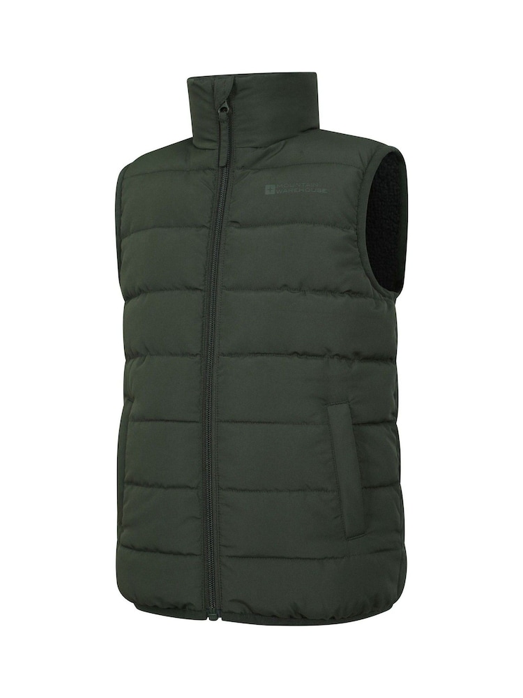 Gilet căptușit impermeabilă pentru copii Mountain Warehouse Rocko - Image 3 of 6