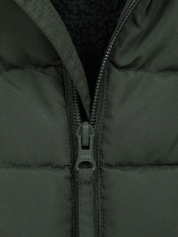 Gilet căptușit impermeabilă pentru copii Mountain Warehouse Rocko - Image 5 of 6