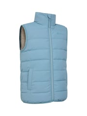 Mountain Warehouse Blue Kids Rocko Water Resistant Padded Gilet - Image 2 of 6