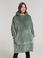 Mountain Warehouse Green Womens Cosy Borg Hoodie - Image 1 of 9